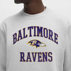 Baltimore Ravens lululemon Steady State Sweatshirt - Heathered Silver Drop Sweatshirts