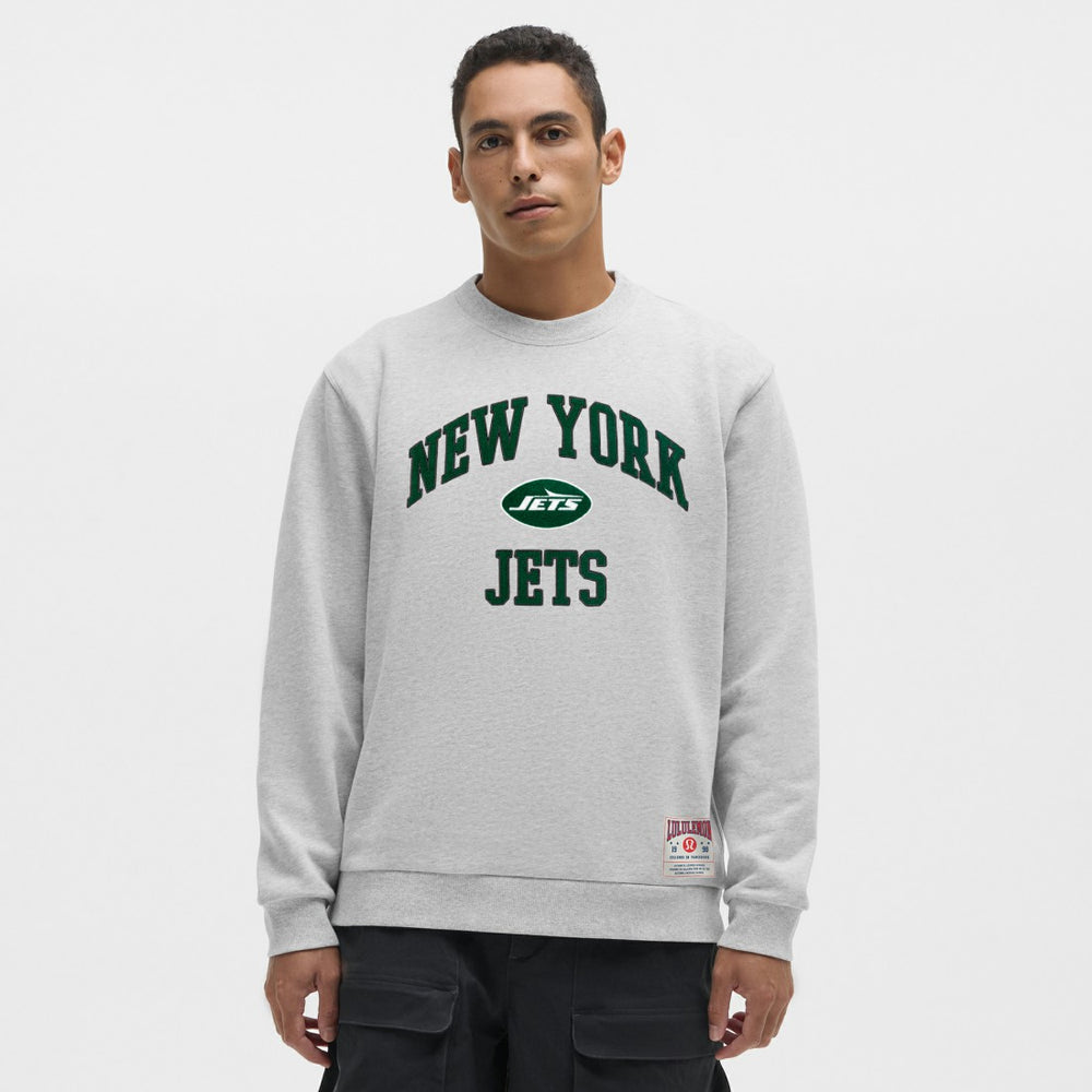 New York Jets lululemon Steady State Sweatshirt - Heathered Silver Drop Sweatshirts