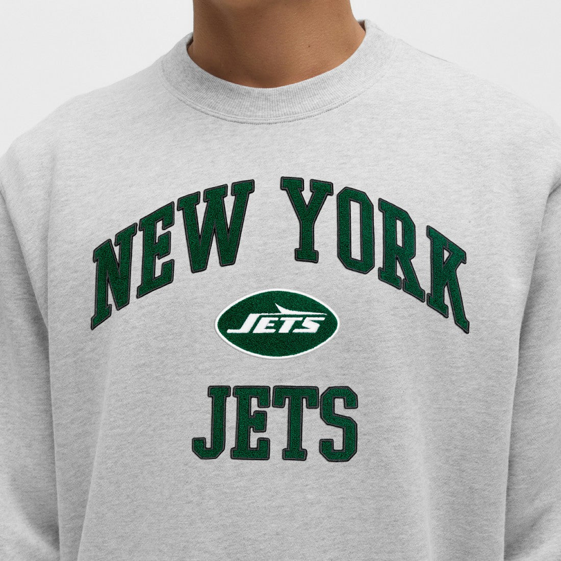 New York Jets lululemon Steady State Sweatshirt - Heathered Silver Drop Sweatshirts