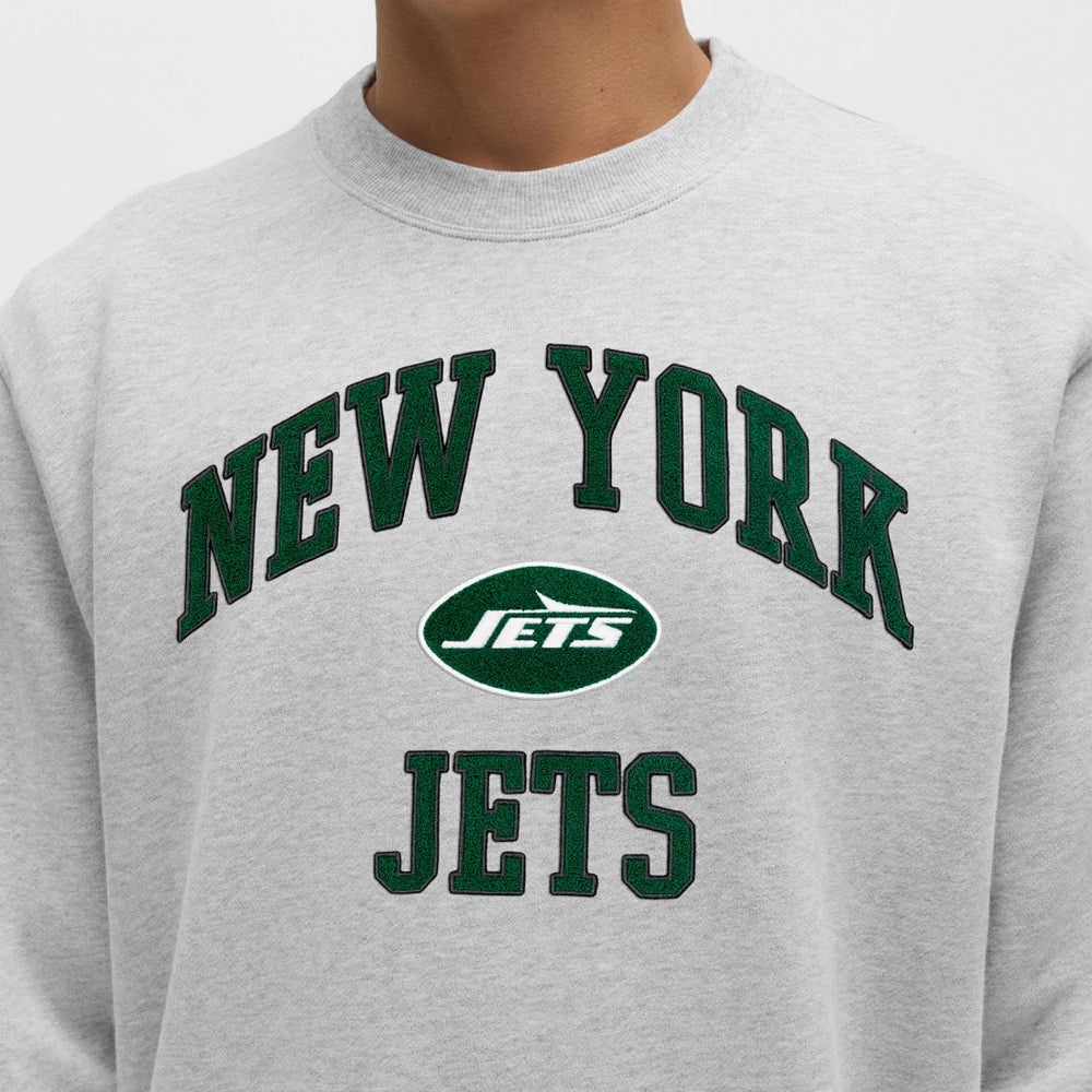 New York Jets lululemon Steady State Sweatshirt - Heathered Silver Drop Sweatshirts