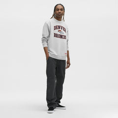 Denver Broncos lululemon Steady State Sweatshirt - Heathered Silver Drop Sweatshirts