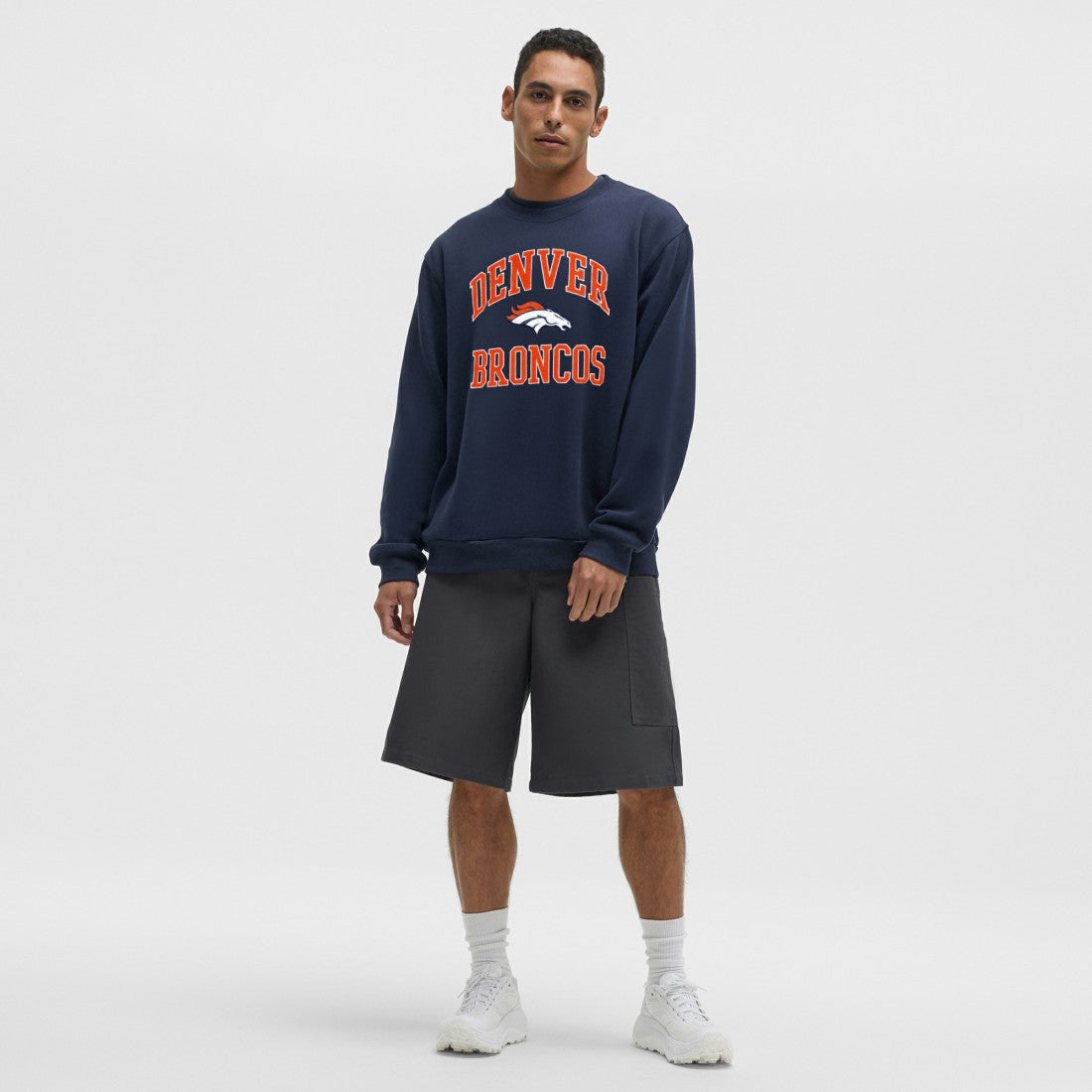 Denver Broncos lululemon Steady State Sweatshirt - Club Blue Sweatshirts