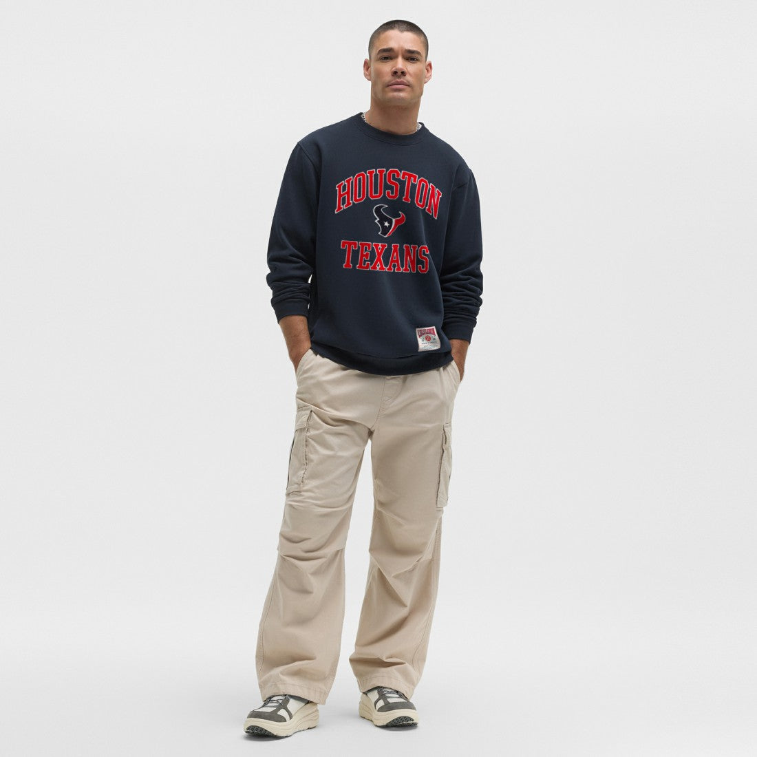 Houston Texans lululemon Steady State Sweatshirt - True Navy Sweatshirts