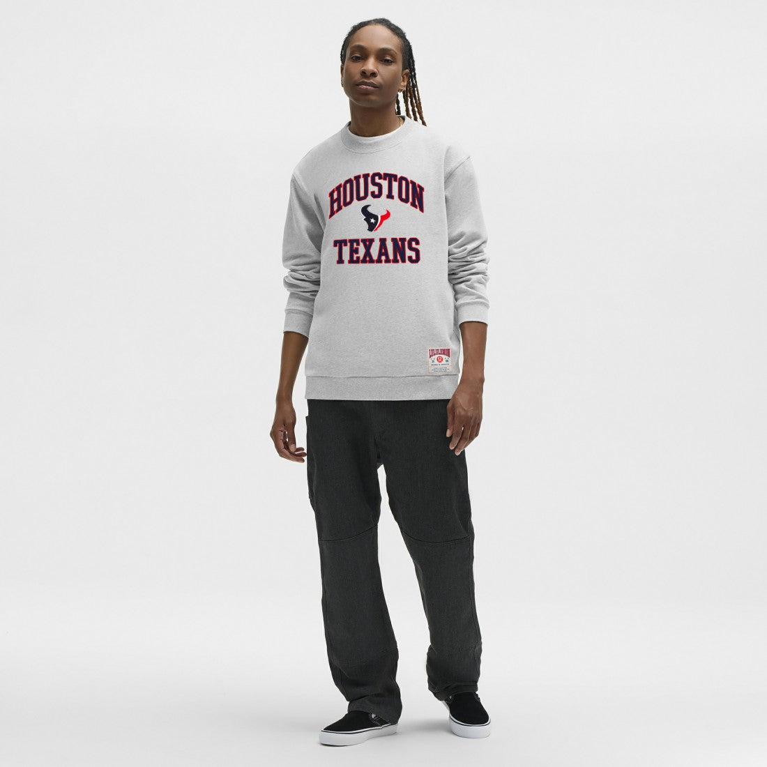 Houston Texans lululemon Steady State Sweatshirt - Heathered Silver Drop Sweatshirts