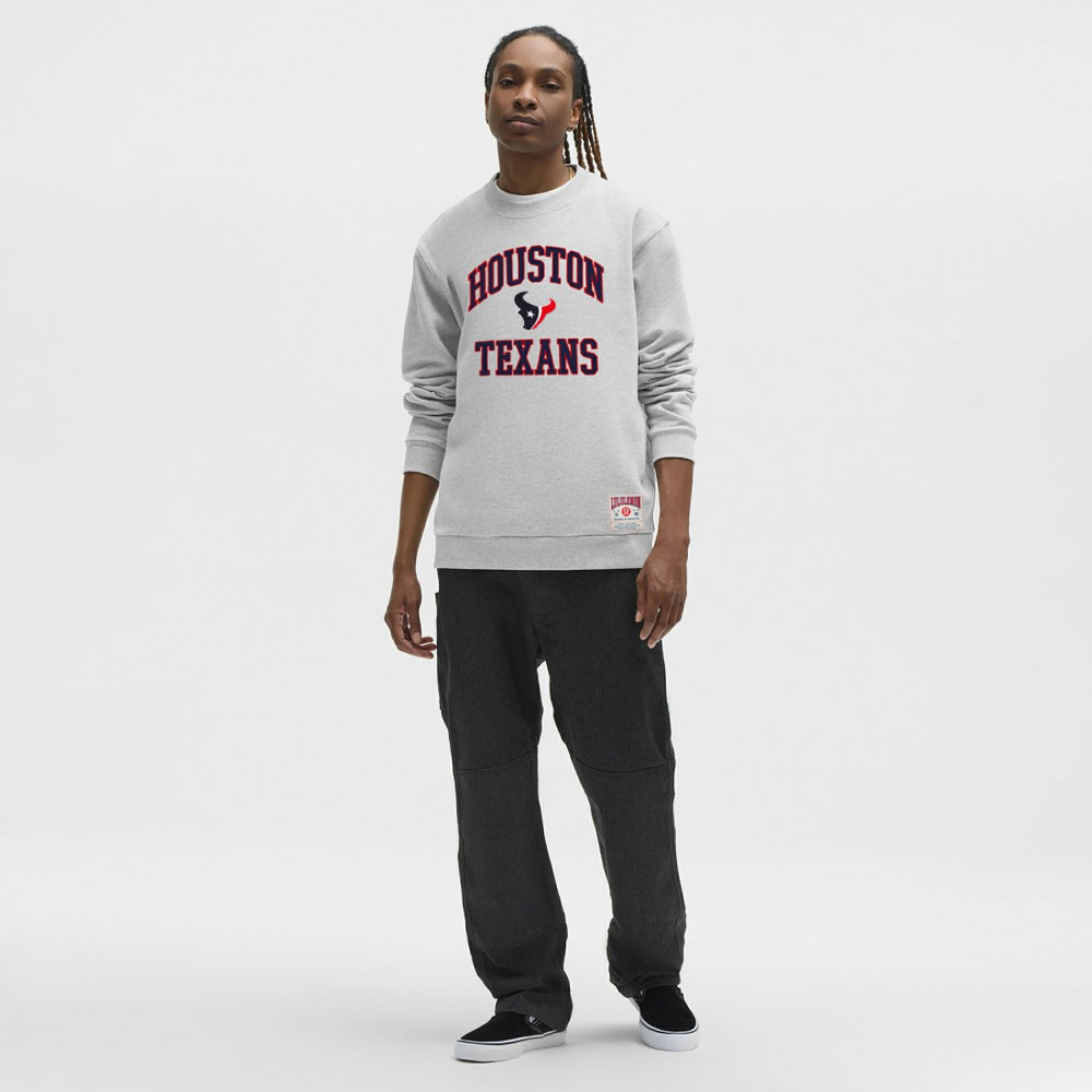 Houston Texans lululemon Steady State Sweatshirt - Heathered Silver Drop Sweatshirts