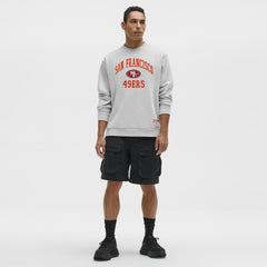 San Francisco 49ers lululemon Steady State Sweatshirt - Heathered Silver Drop Sweatshirts