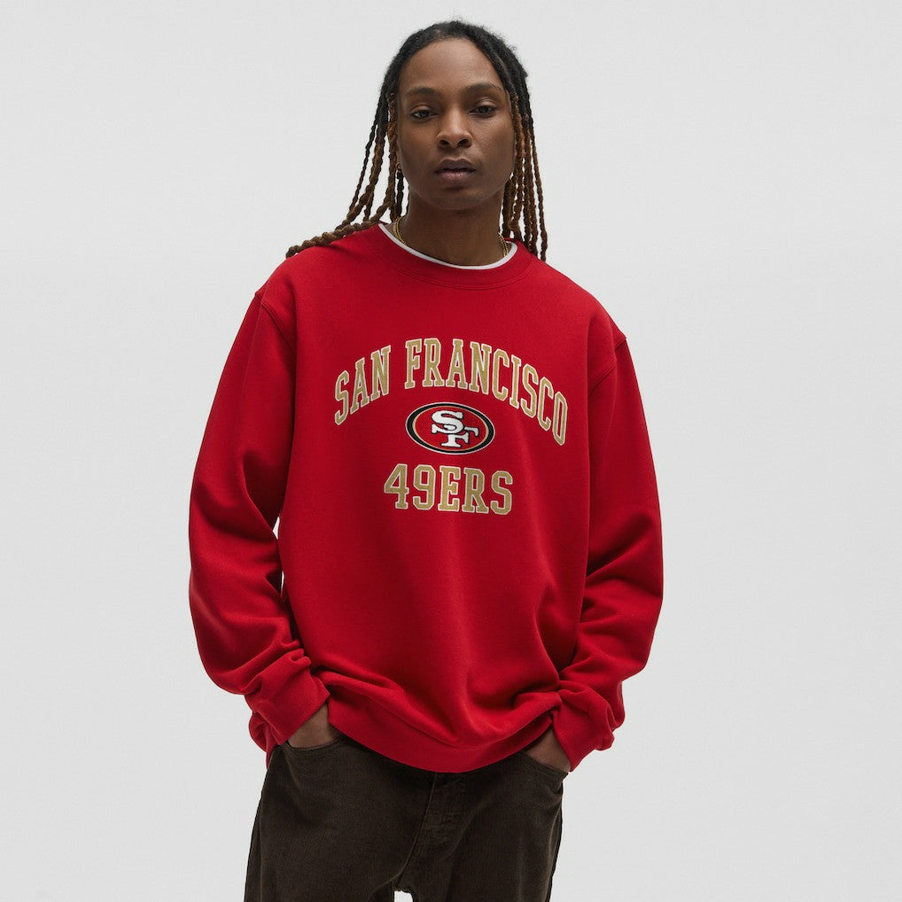 San Francisco 49ers lululemon Steady State Sweatshirt - College Crimson Sweatshirts