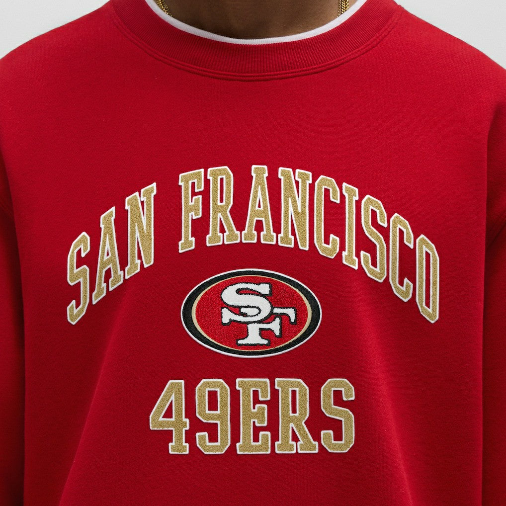 San Francisco 49ers lululemon Steady State Sweatshirt - College Crimson Sweatshirts