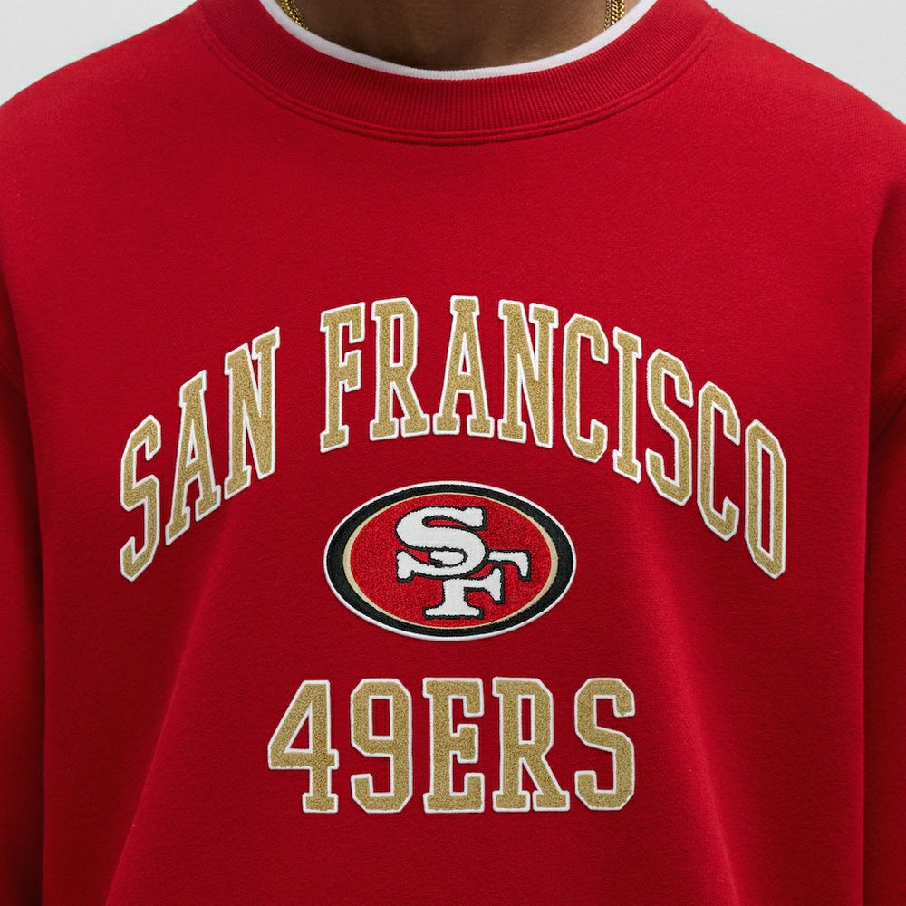 San Francisco 49ers lululemon Steady State Sweatshirt - College Crimson Sweatshirts