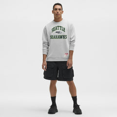 Seattle Seahawks lululemon Steady State Sweatshirt - Heathered Silver Drop Sweatshirts