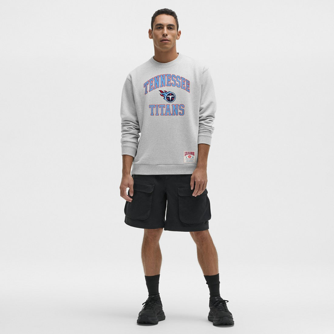 Tennessee Titans lululemon Steady State Sweatshirt - Heathered Silver Drop Sweatshirts