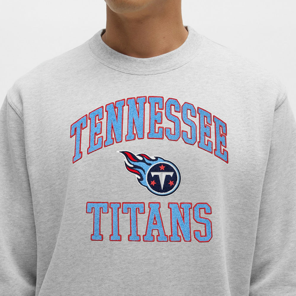 Tennessee Titans lululemon Steady State Sweatshirt - Heathered Silver Drop Sweatshirts