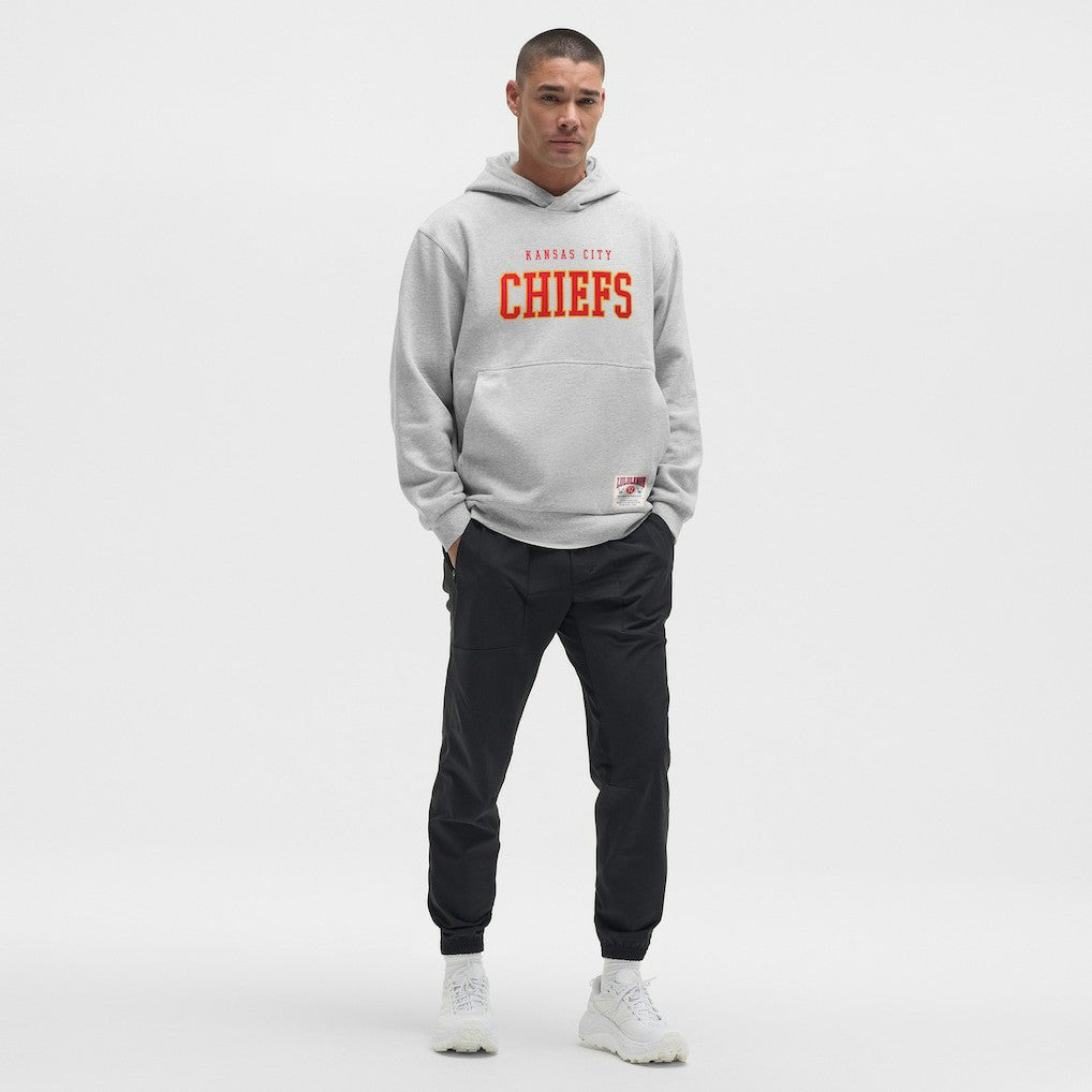 Kansas City Chiefs lululemon Steady State Pullover Hoodie - Heathered Silver Drop Hoodies