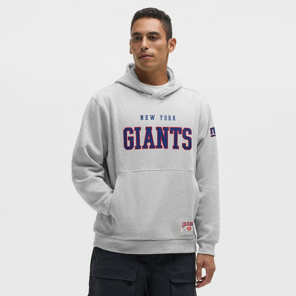 New York Giants lululemon Steady State Pullover Hoodie - Heathered Silver Drop Hoodies
