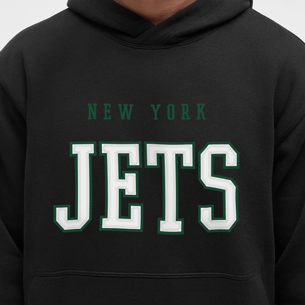 New York Jets lululemon Steady State Pullover Hoodie - Black Hoodies