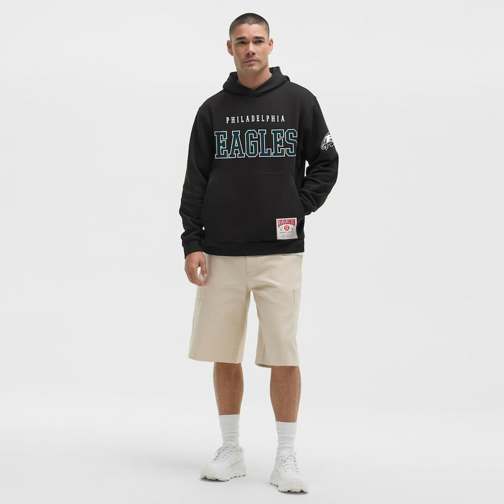 Philadelphia Eagles lululemon Steady State Pullover Hoodie - Black Hoodies