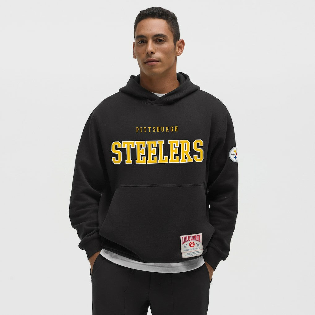 Pittsburgh Steelers lululemon Steady State Pullover Hoodie - Black Hoodies