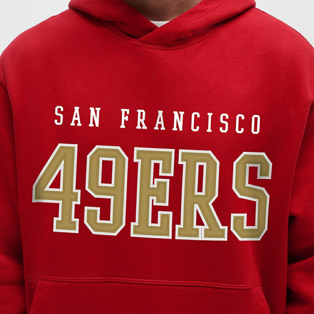 San Francisco 49ers lululemon Steady State Pullover Hoodie - College Crimson Hoodies