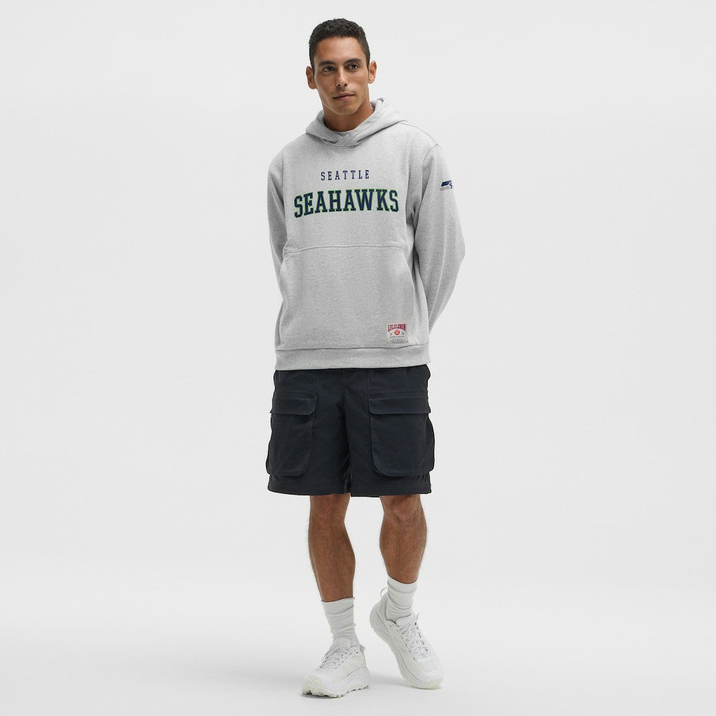 Seattle Seahawks lululemon Steady State Pullover Hoodie - Heathered Silver Drop Hoodies