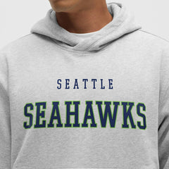 Seattle Seahawks lululemon Steady State Pullover Hoodie - Heathered Silver Drop Hoodies