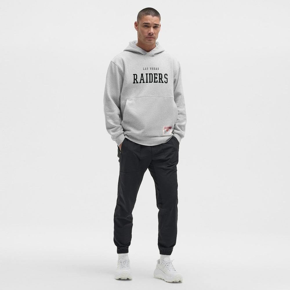 Las Vegas Raiders lululemon Steady State Pullover Hoodie - Heathered Silver Drop Hoodies