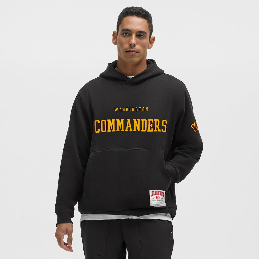 Washington Commanders lululemon Steady State Pullover Hoodie - Black Hoodies