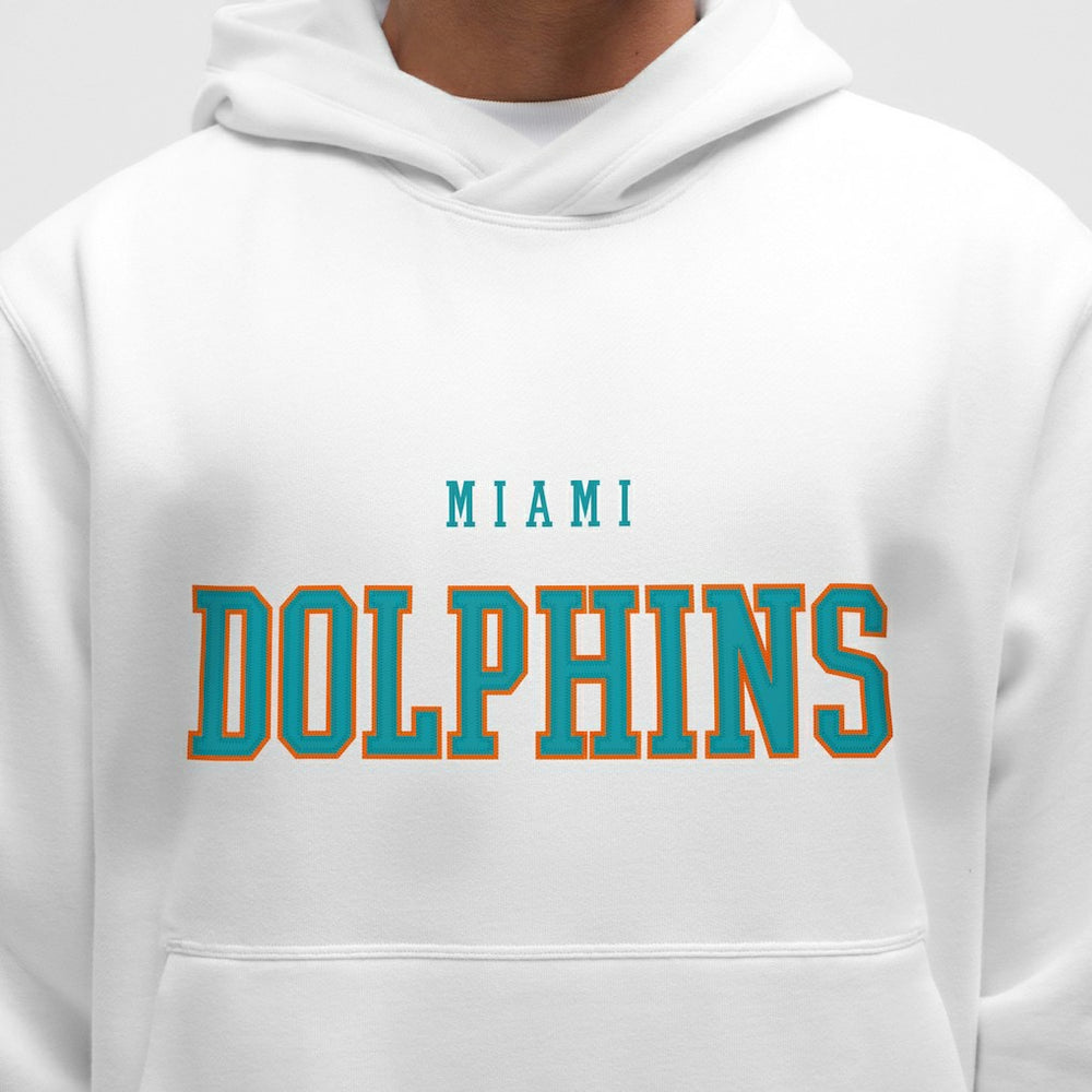 Miami Dolphins lululemon Steady State Pullover Hoodie - White Hoodies