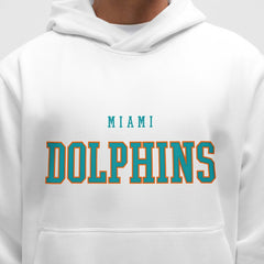 Miami Dolphins lululemon Steady State Pullover Hoodie - White Hoodies