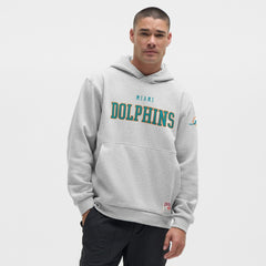 Miami Dolphins lululemon Steady State Pullover Hoodie - Heathered Silver Drop Hoodies