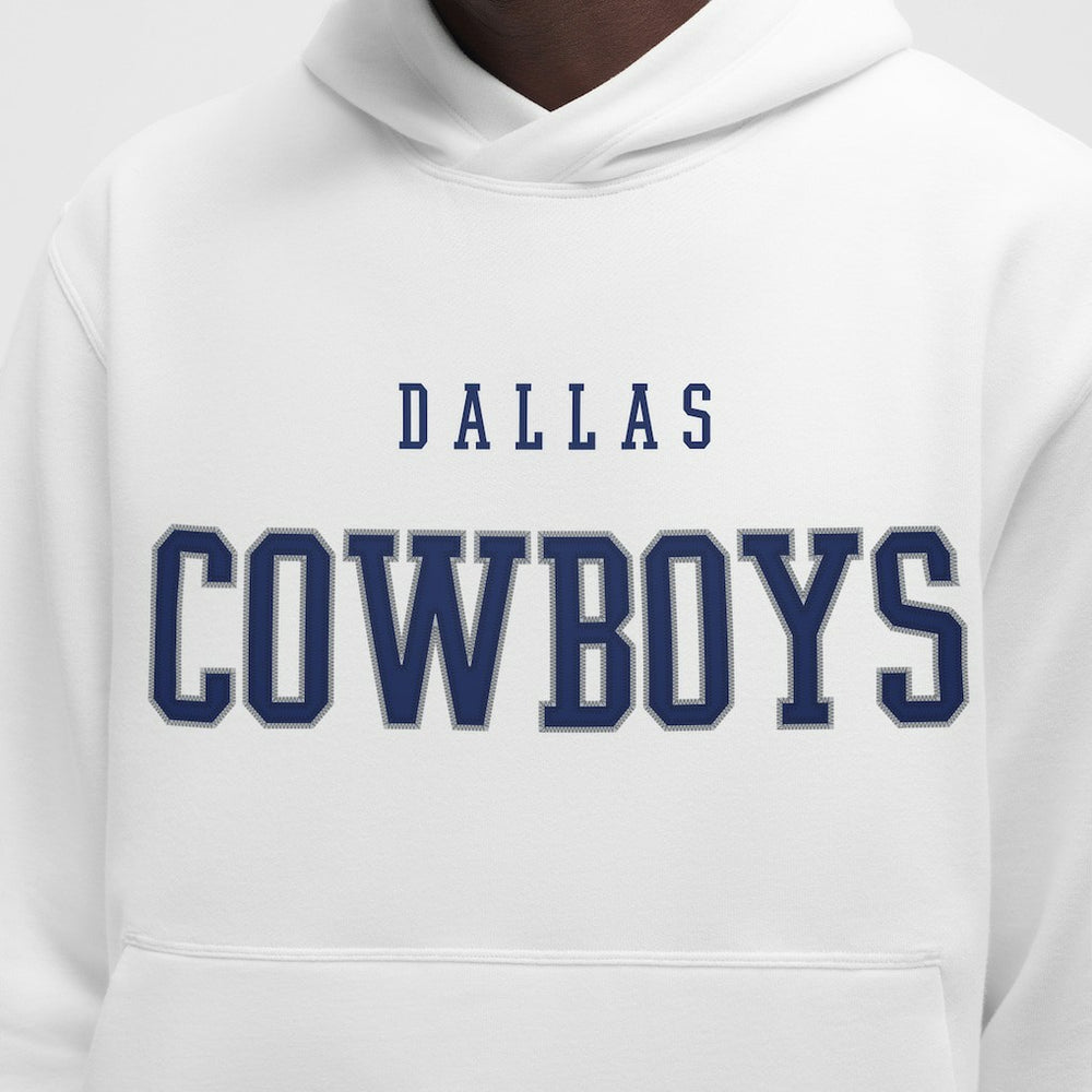 Dallas Cowboys lululemon Steady State Pullover Hoodie - White Hoodies