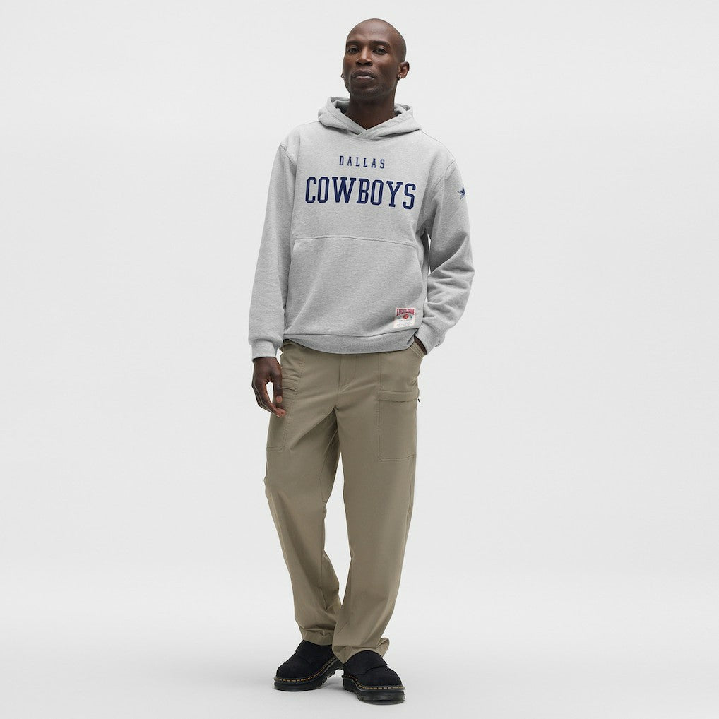 Dallas Cowboys lululemon Steady State Pullover Hoodie - Heathered Silver Drop Hoodies