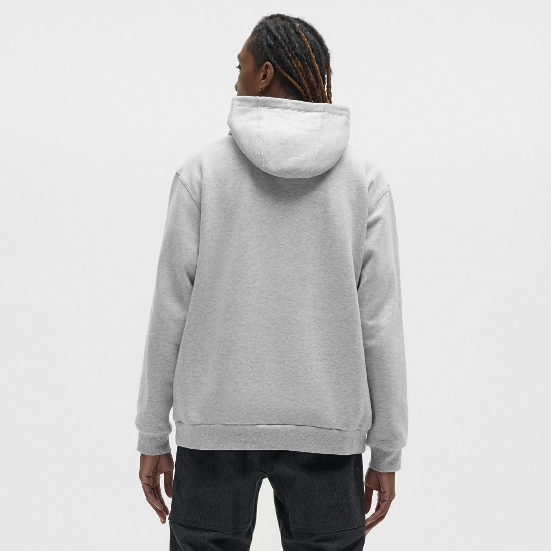 Detroit Lions lululemon Steady State Pullover Hoodie - Heathered Silver Drop Hoodies