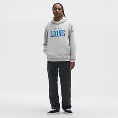 Detroit Lions lululemon Steady State Pullover Hoodie - Heathered Silver Drop Hoodies