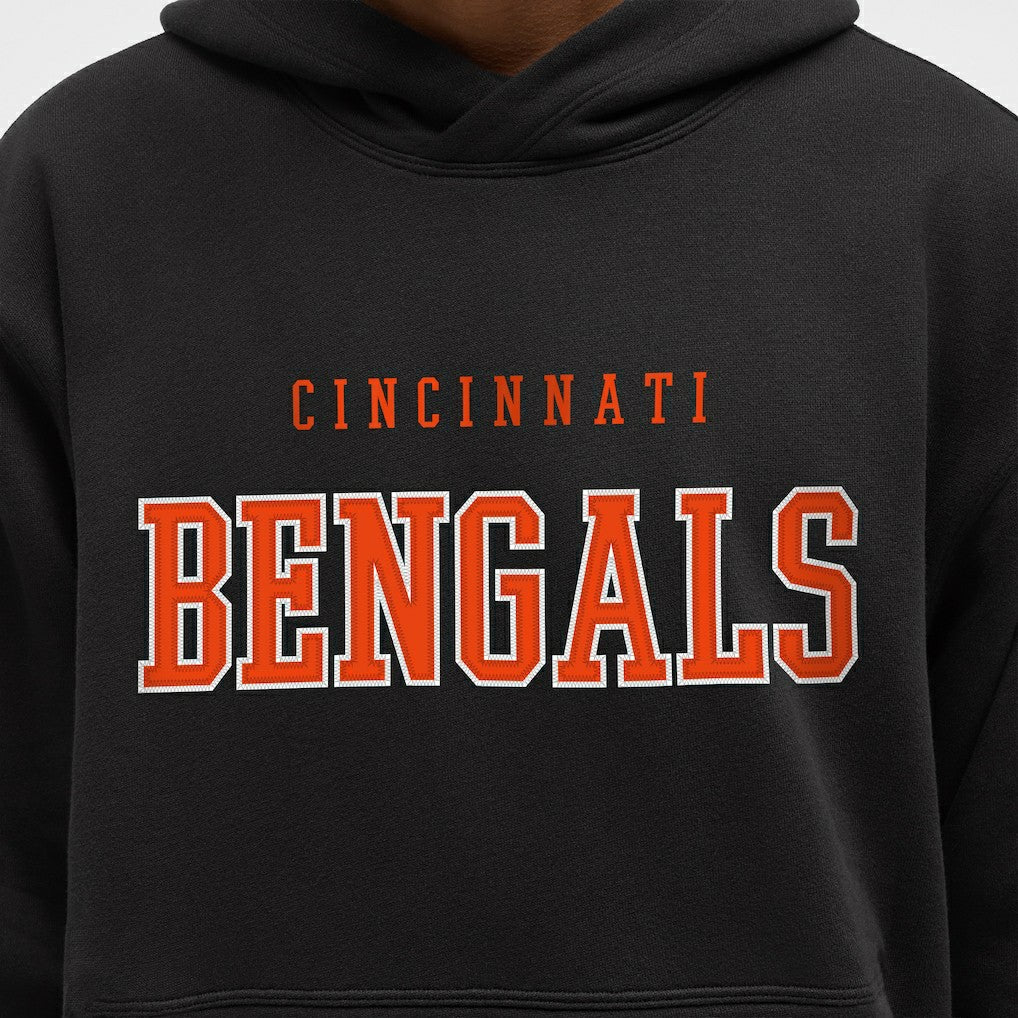 Cincinnati Bengals lululemon Steady State Pullover Hoodie - Black Hoodies