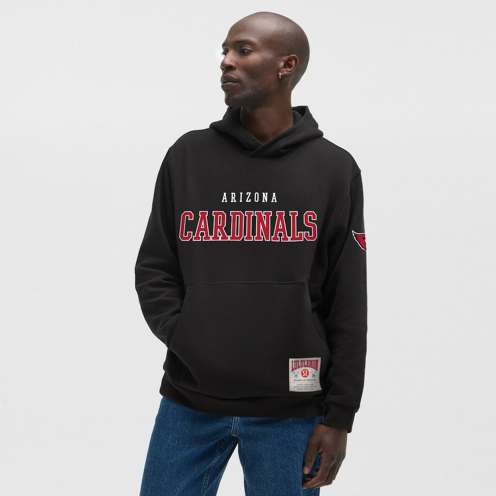 Arizona Cardinals lululemon Steady State Pullover Hoodie - Black Hoodies