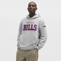 Buffalo Bills lululemon Steady State Pullover Hoodie - Heathered Silver Drop Hoodies
