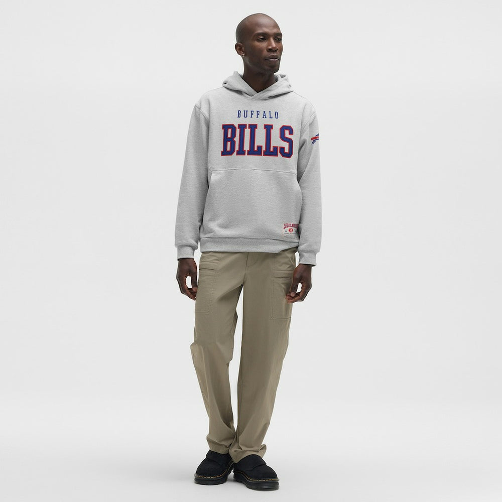 Buffalo Bills lululemon Steady State Pullover Hoodie - Heathered Silver Drop Hoodies