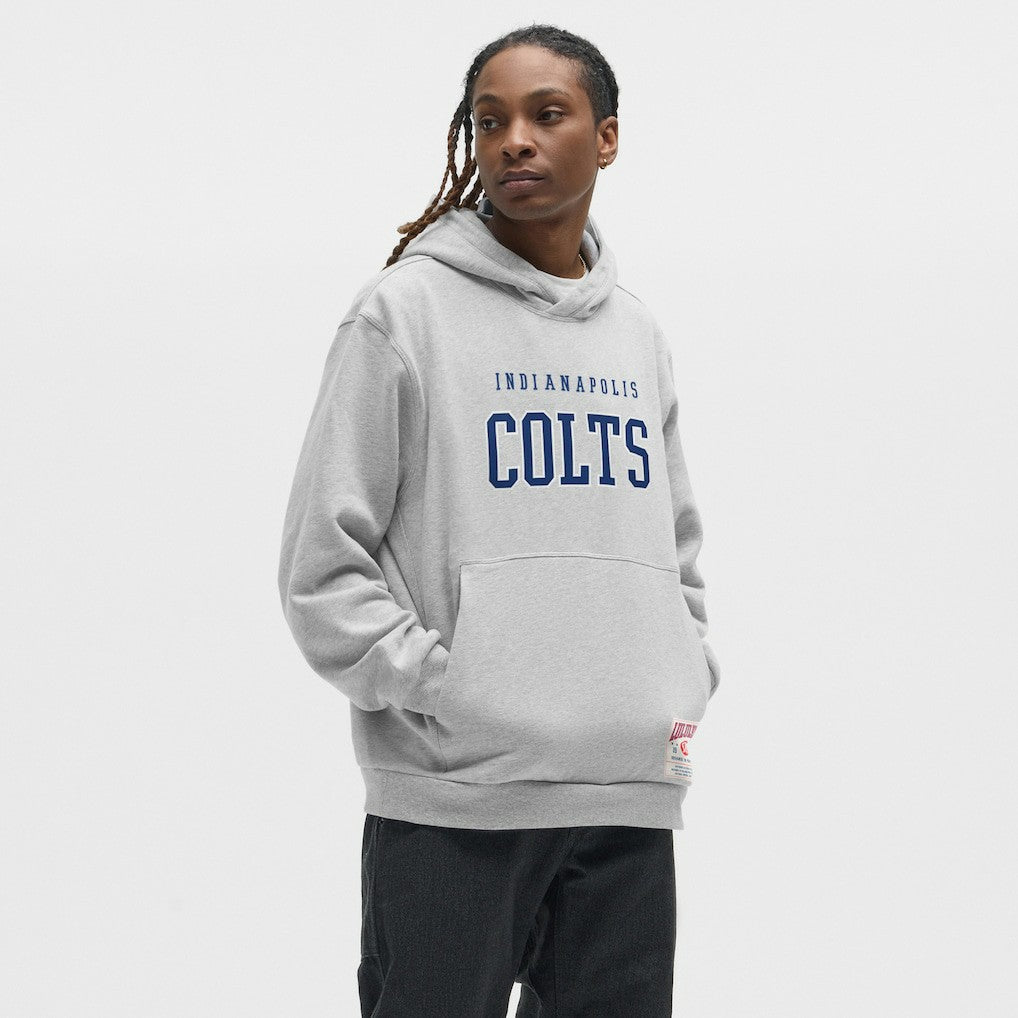 Indianapolis Colts lululemon Steady State Pullover Hoodie - Heathered Silver Drop Hoodies