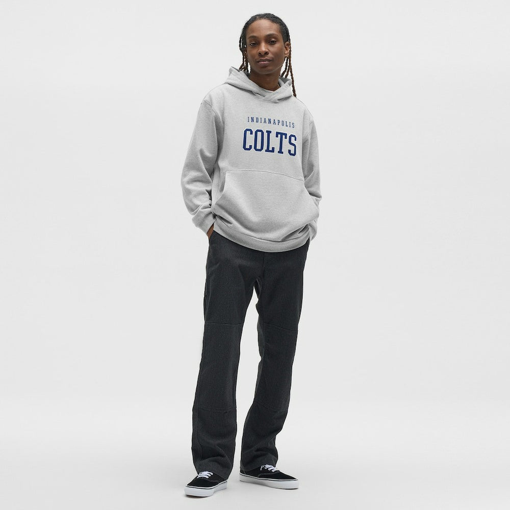 Indianapolis Colts lululemon Steady State Pullover Hoodie - Heathered Silver Drop Hoodies
