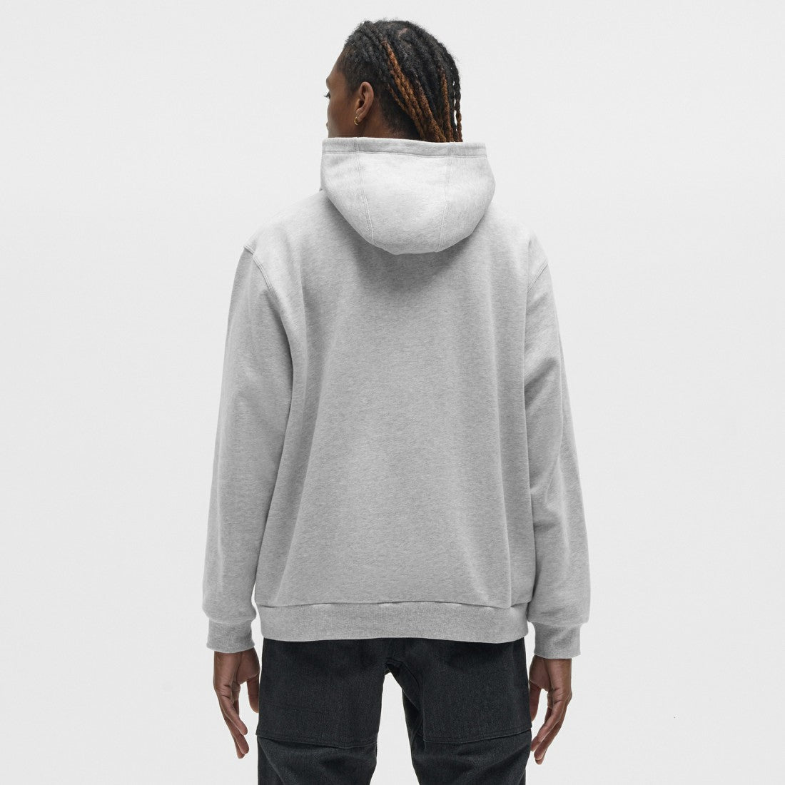 Houston Texans lululemon Steady State Pullover Hoodie - Heathered Silver Drop Hoodies