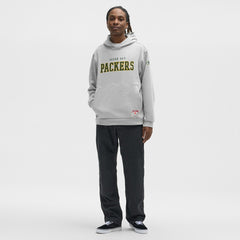 Green Bay Packers lululemon Steady State Pullover Hoodie - Heathered Silver Drop Hoodies