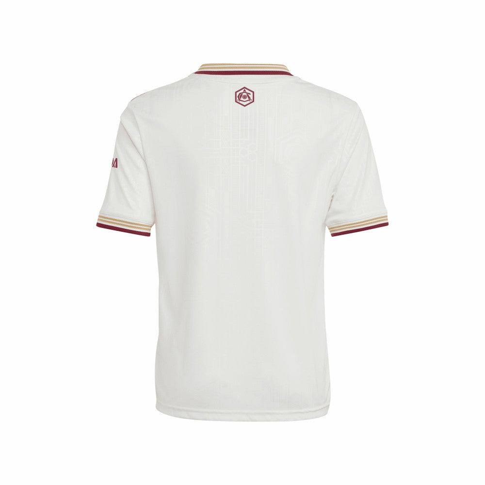 Arsenal Youth 2025/26 Third Replica Jersey White - Adidas on sale