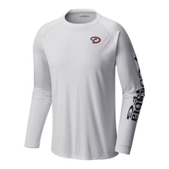 Arizona Diamondbacks Columbia Terminal Tackle Long Sleeve Shirt - White