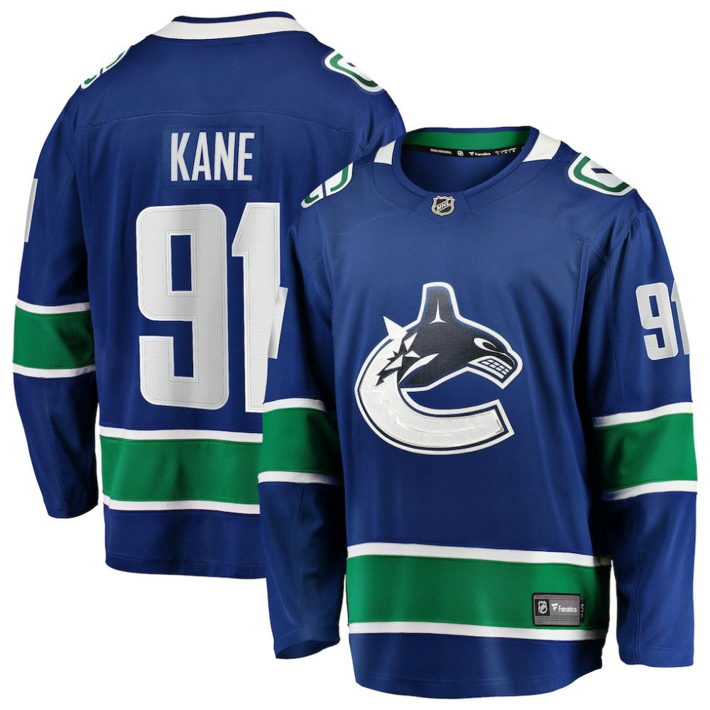 Evander Kane Vancouver Canucks Fanatics Home Breakaway Jersey - Blue | US 203277907