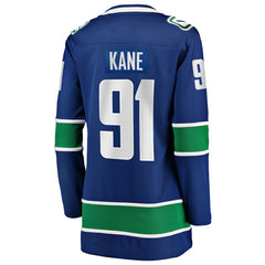Evander Kane Vancouver Canucks Fanatics Women's Home Breakaway Player Jersey - Blue | US 203277908