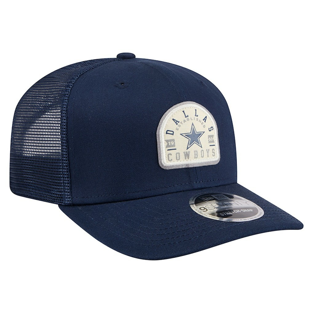 Dallas Cowboys New Era Contest 9SEVENTY Adjustable Trucker Hat - Navy Hats