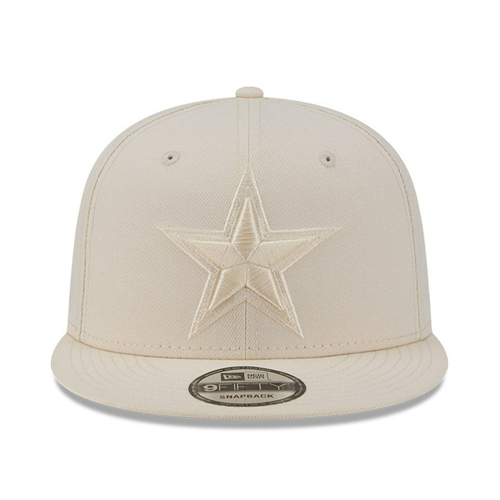 Dallas Cowboys New Era Colorpack 9FIFTY Snapback Hat - Cream Hats