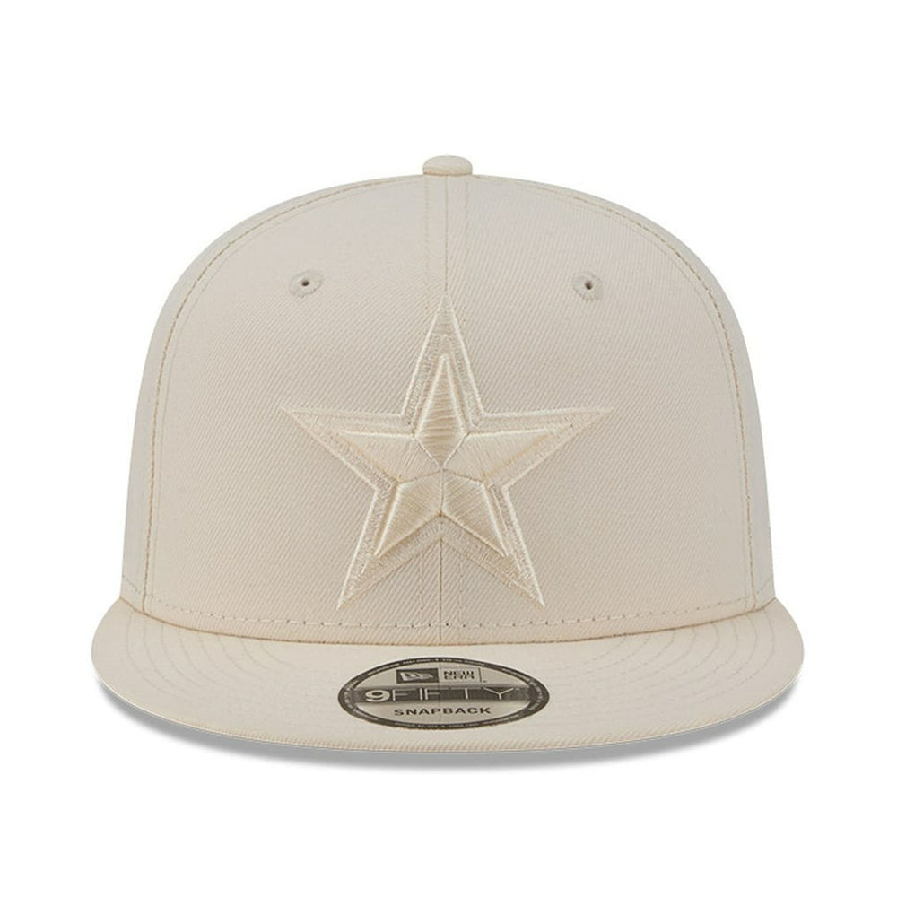 Dallas Cowboys New Era Colorpack 9FIFTY Snapback Hat - Cream Hats