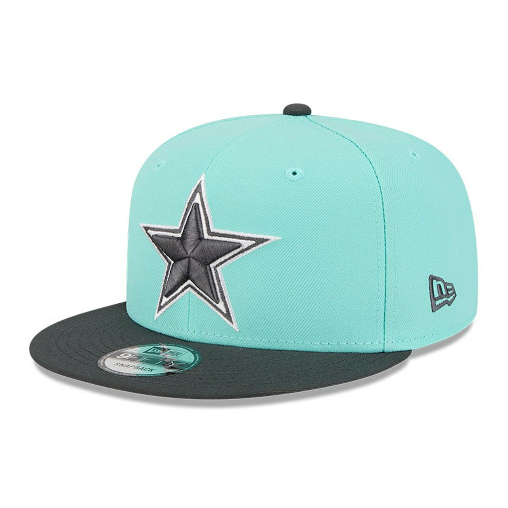 Dallas Cowboys New Era Two-Tone Color Pack 9FIFTY Snapback Hat - Light Blue/Navy Hats