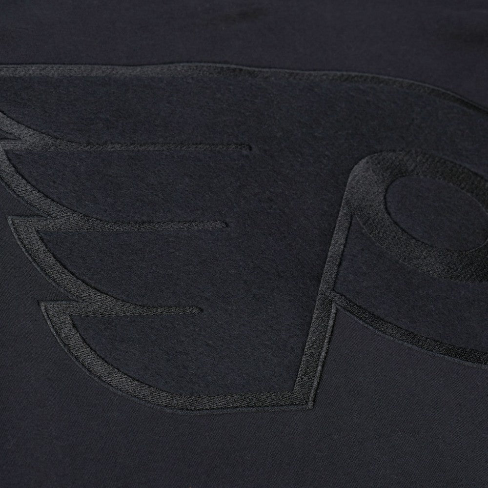 Philadelphia Flyers Mitchell & Ness Phantom Fleece Crew Neck Sweatshirt - Black | US 203279094